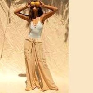 Free People wide leg pant